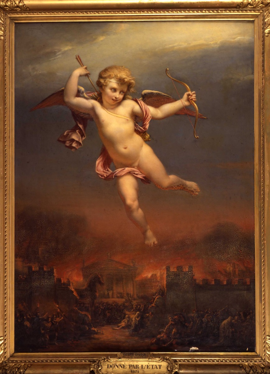 Amour, tu perdis Troie