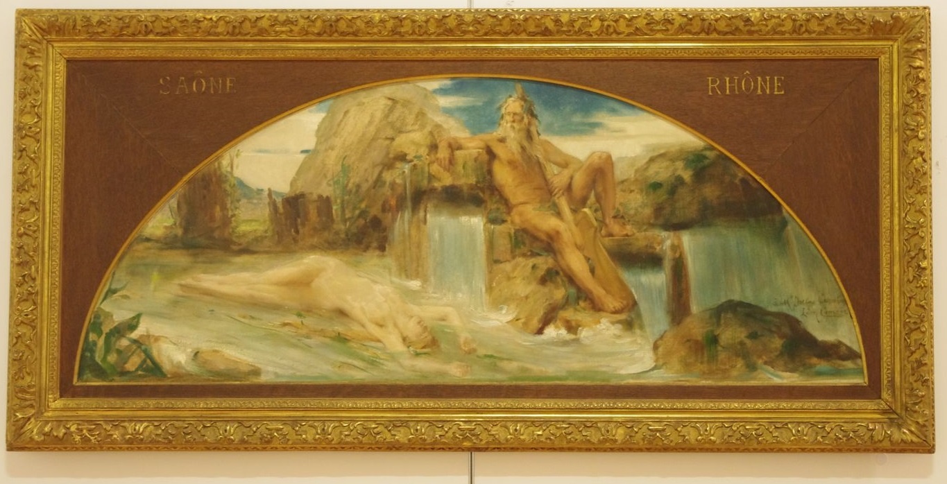 Allégorie de la Saône et du Rhône