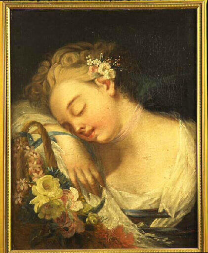 Jeune fille endormie