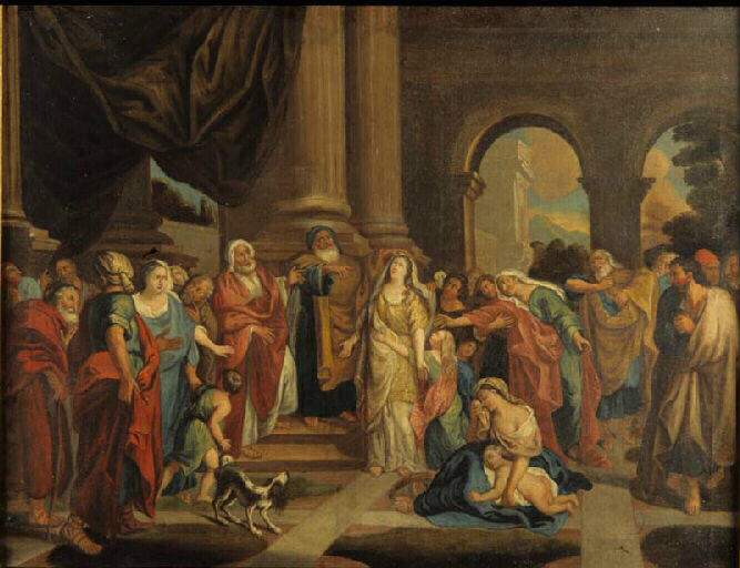 Suzanne accusée par les vieillards