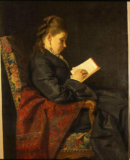Portrait de la femme de l'artiste