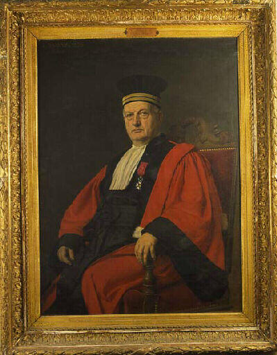 Portrait d'Alphonse Rey conseiller à la Cour d'Appel (1813-1887)