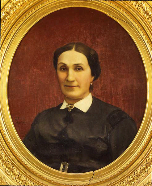 Portrait de Clémence Louis née Fortier