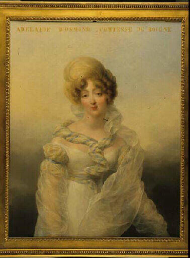 Portrait d'Adélaide d'Osmond, comtesse de Boigne