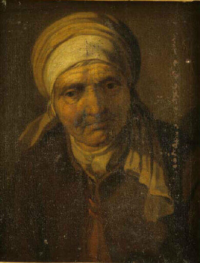 Portrait de femme âgée