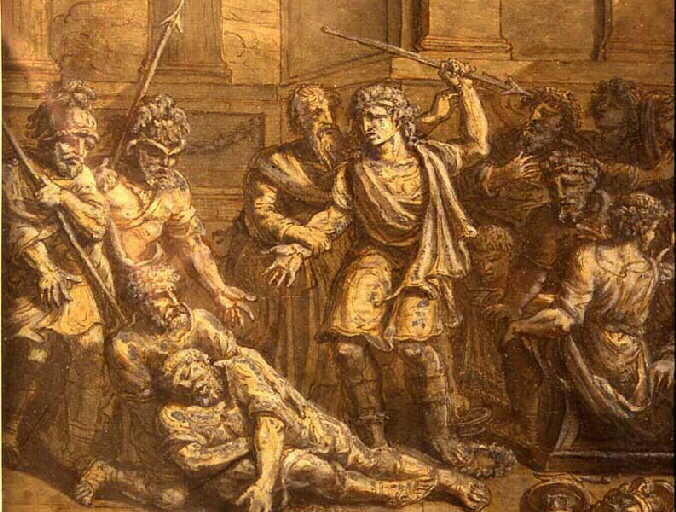 Scène antique
