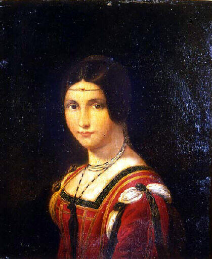 La belle Ferronière d'après Léonard de Vinci