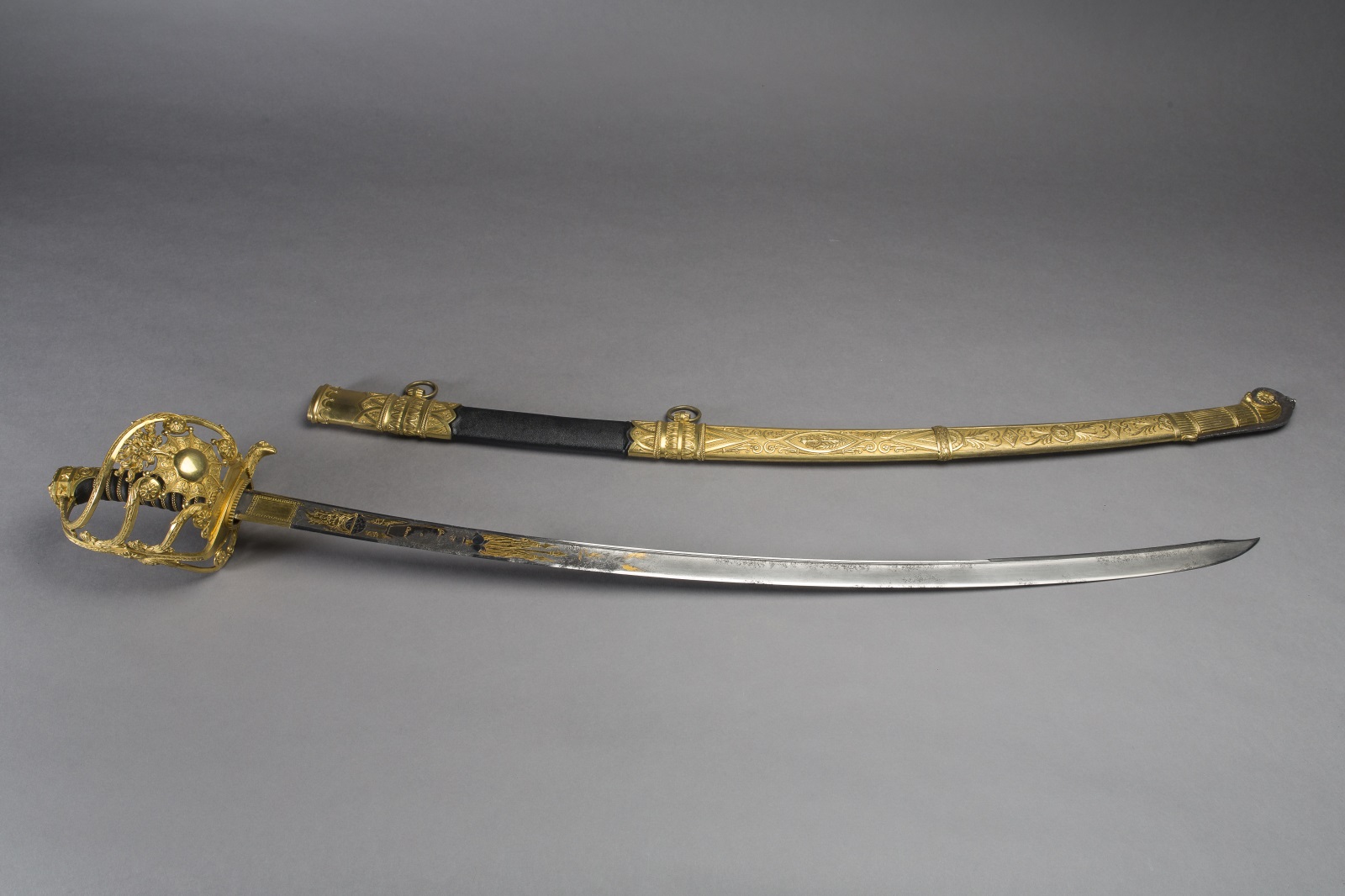 Fourreau du sabre d'officier supérieur des grenadiers à cheval