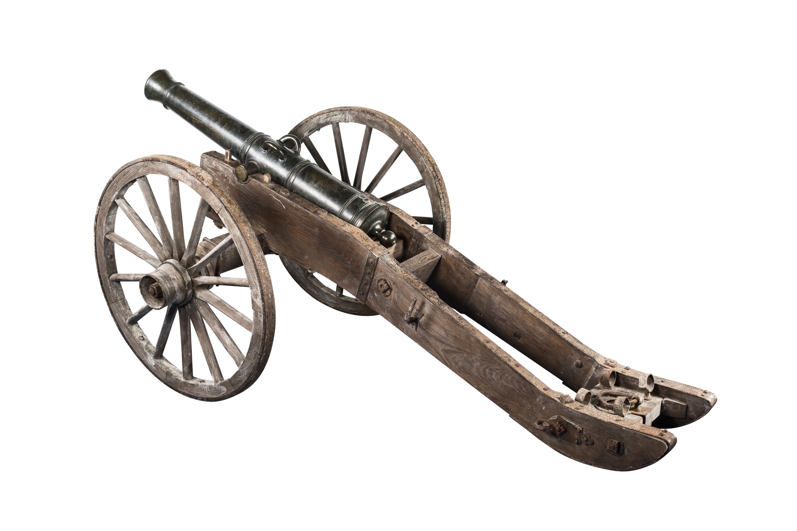 Affût et canon autrichiens modèles 1780