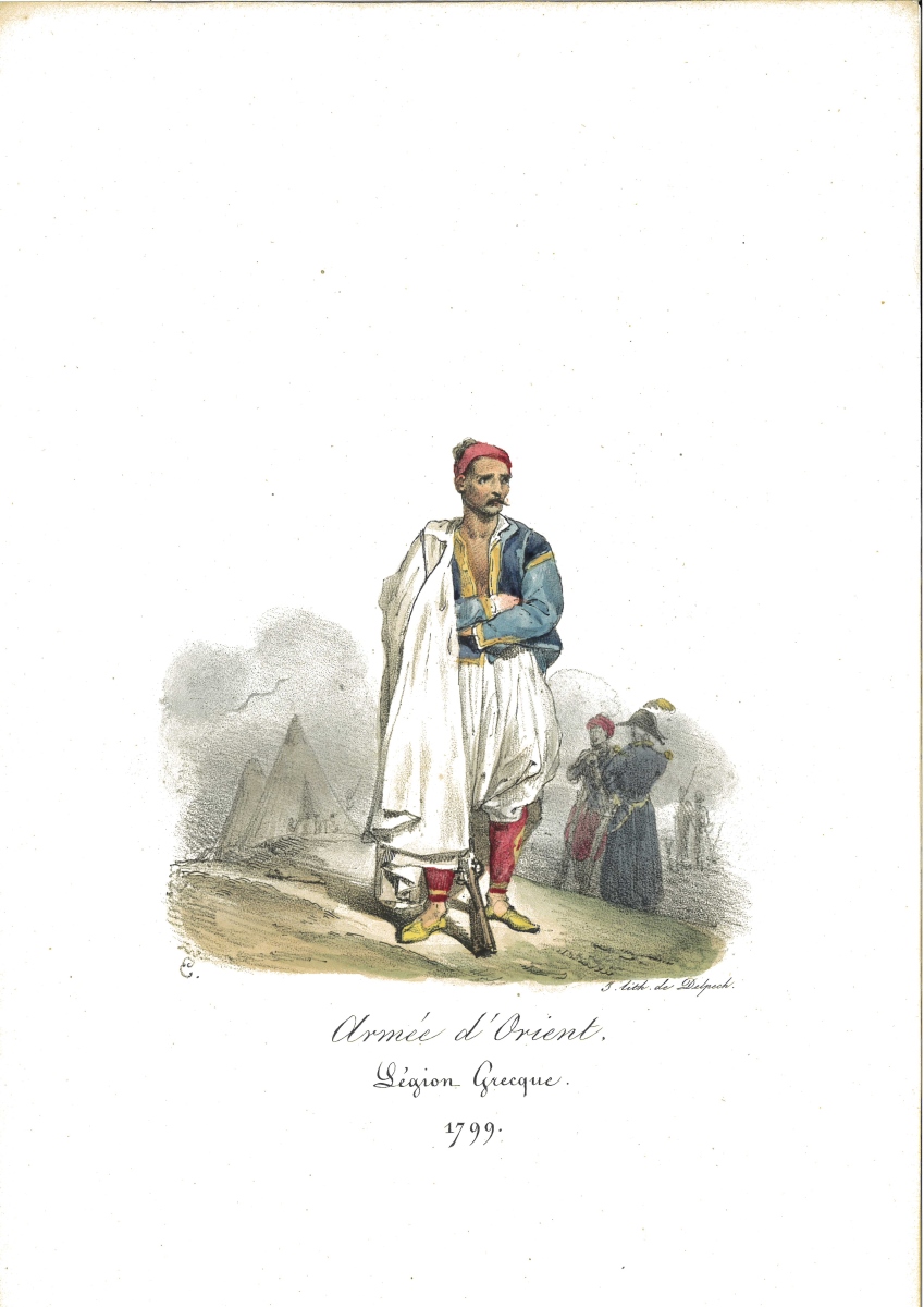 Armée d'Orient, legion grecque 1799