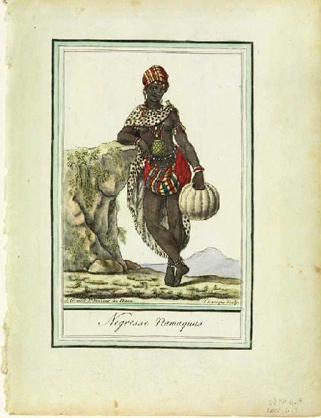 Negresse [sic] namaquas