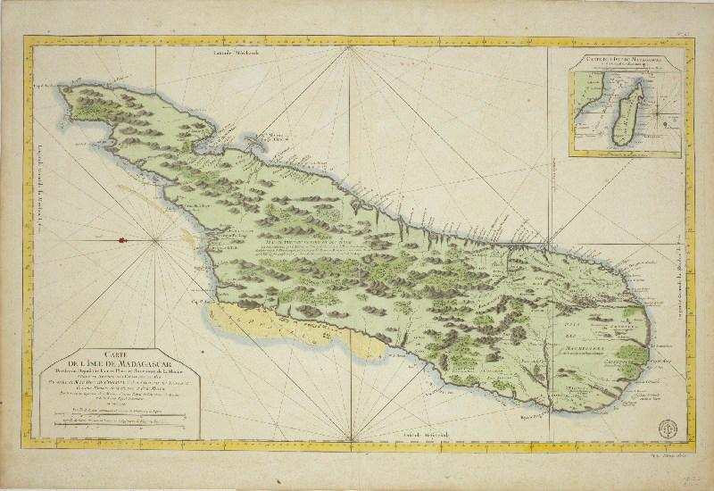 Carte de l'isle de Madagascar