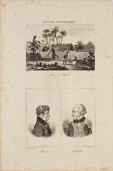 Case à nègres ; Parny, Bertin