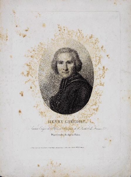 Henri Grégoire, ancien évêque de Blois, ex. sénateur de l'Institut de France, député en 1819 du département de l'Isère