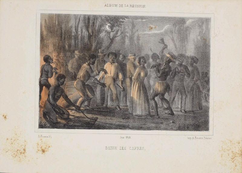 Danse des cafres ; Album de La Réunion