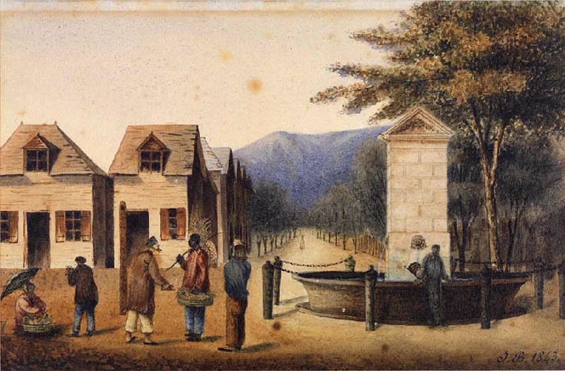 Fontaine du bazar (St-Paul)