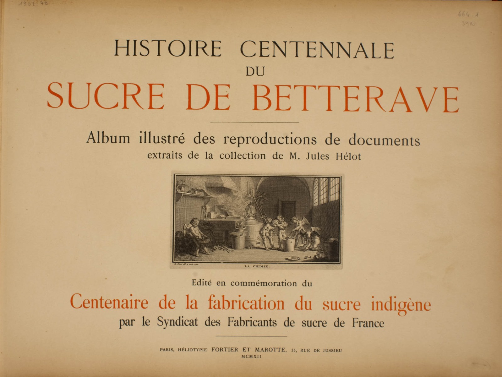 Histoire centennale du sucre de betterave