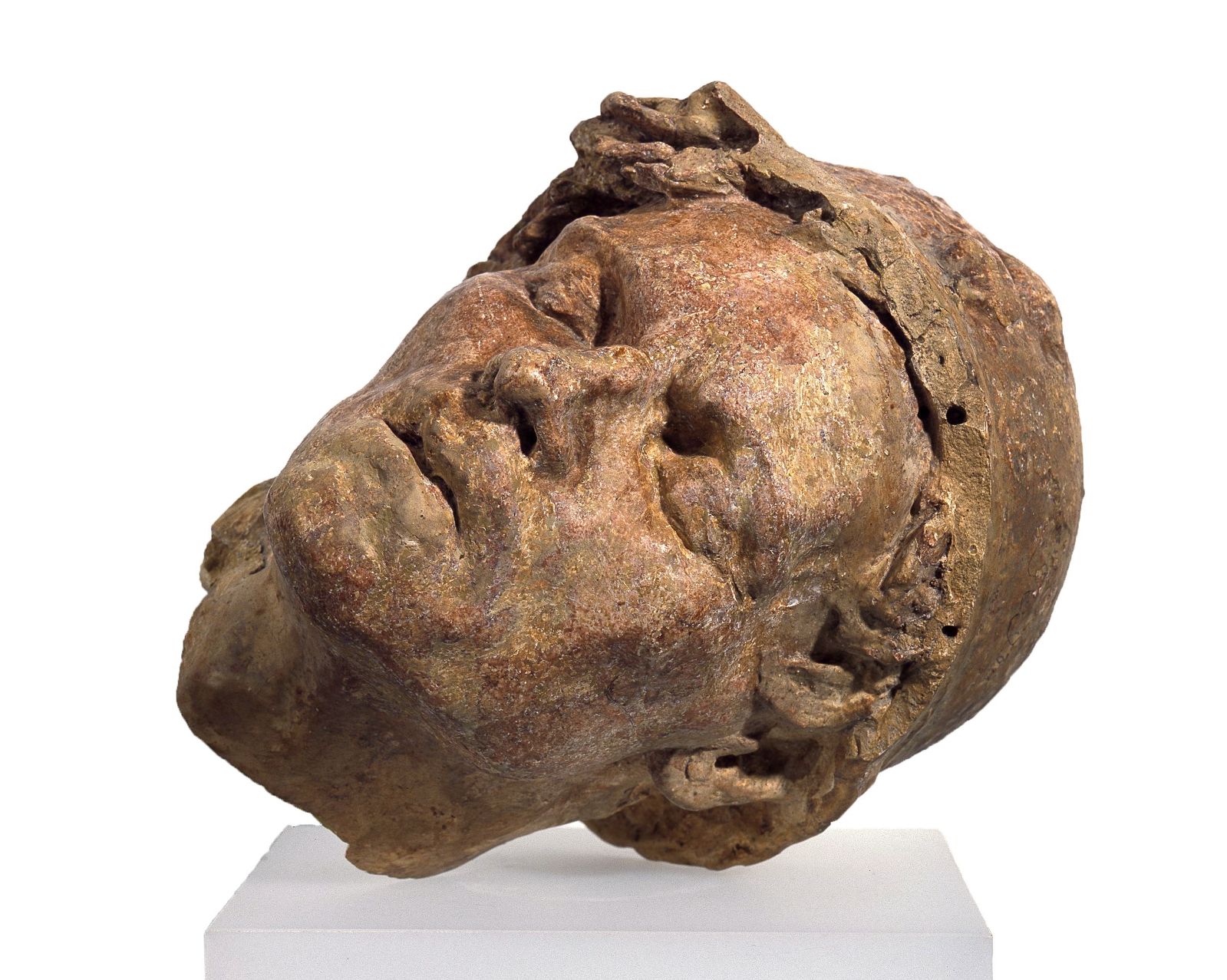 Tête de poilu mourant ; La Guerre (autre titre)