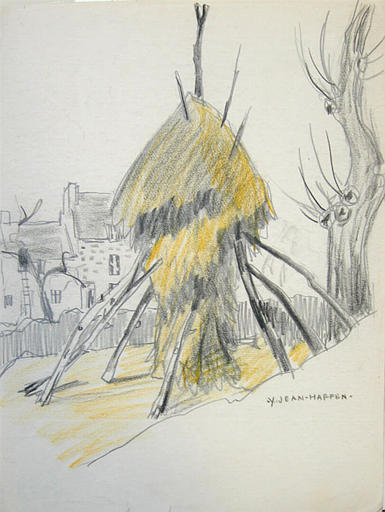 La meule de paille [titre attribué]