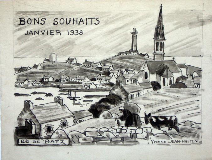 Ile de Batz : 'Bons souhaits' (modèle) [titre attribué]