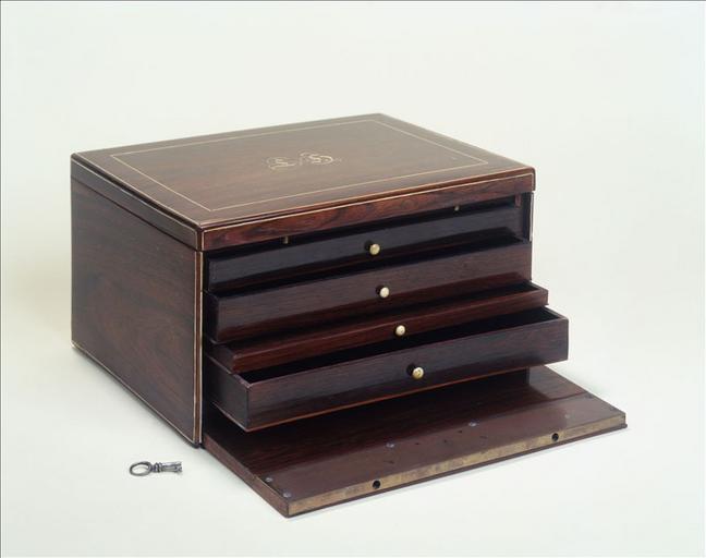 Coffret en ébène de Laure de Berny