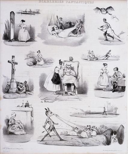 Diableries fantastiques, Le Charivari, volume 5, 22 mars 1833