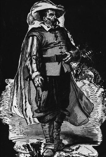 Le Comte d'Hérouville dans L'Enfant Maudit ,édition Furne