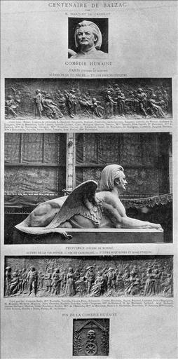 Balzac en sphinx par Marquet de Vasselot