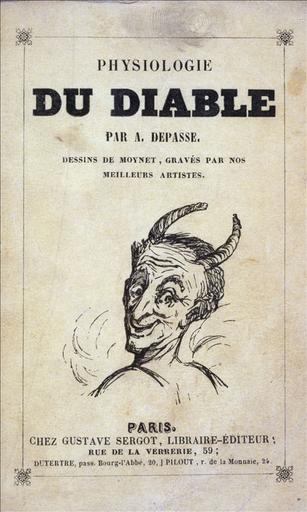 Physiologie du diable, chez Gustave Sergot, libraire-éditeur