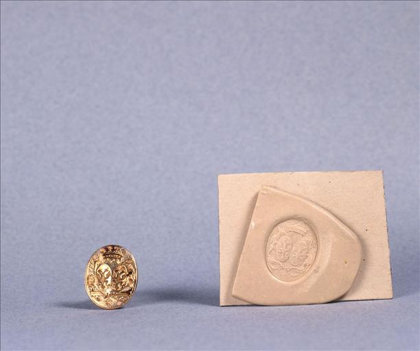 Cachet en or ayant appartenu à Balzac