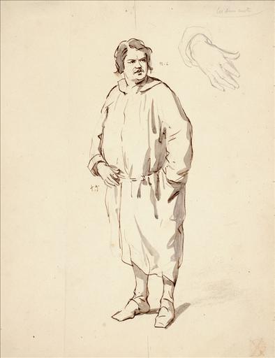Balzac en robe de moine