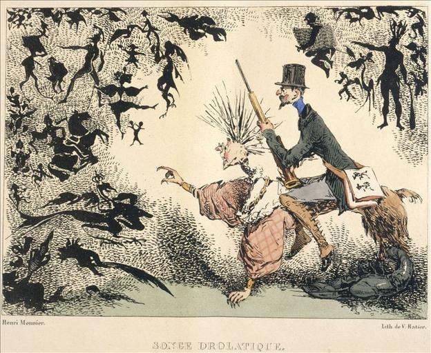 Souvenir d'Alger, La Silhouette, page 102 ; #Changement de livrée, La Silhouette, volume 3 et 4 page 103 ; #Bien heureux ceux qui ont faim et soif, parce qu'ils seront rassasiés, La Silhouette, volume 3 et 4, page 75 ; #Les loups ne se mangent pas, La Silhouette, volume 3 et 4, page 45 ; #Songe drolatique, La Silhouette, volume 1 et 2, page 2 ; #Combat singulier, singulier combat, La Silhouette, volume 1 et 2, page 98 ; #15 degrés, La Silhouette, volume 1 et 2, page 53
