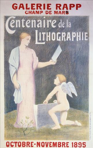 Galerie Rapp / Champ de Mars / Centenaire de la Lithographie / Octobre-Novembre 1895