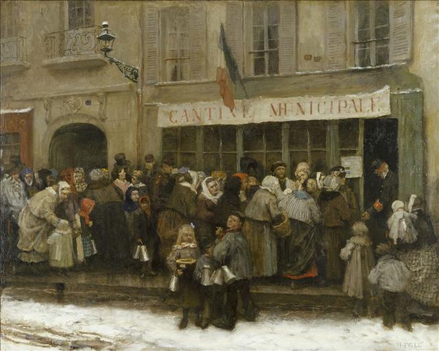 Cantine municipale pendant le siège de Paris (1870-1871)