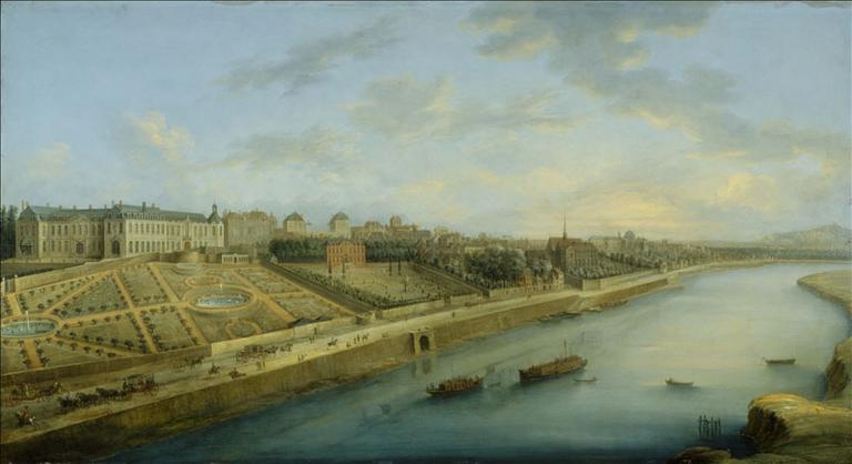 Passy et Chaillot vus de Grenelle (actuel 16ème arrondissement)