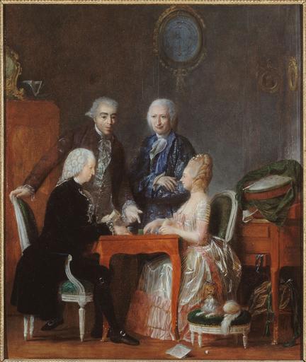 La partie de trictrac