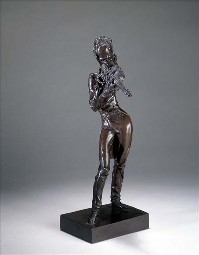 Nicolo Paganini (1782-1840), compositeur et violoniste italien.