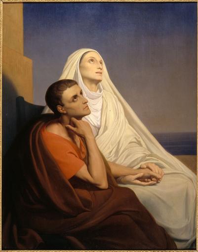 Saint Augustin et Sainte Monique