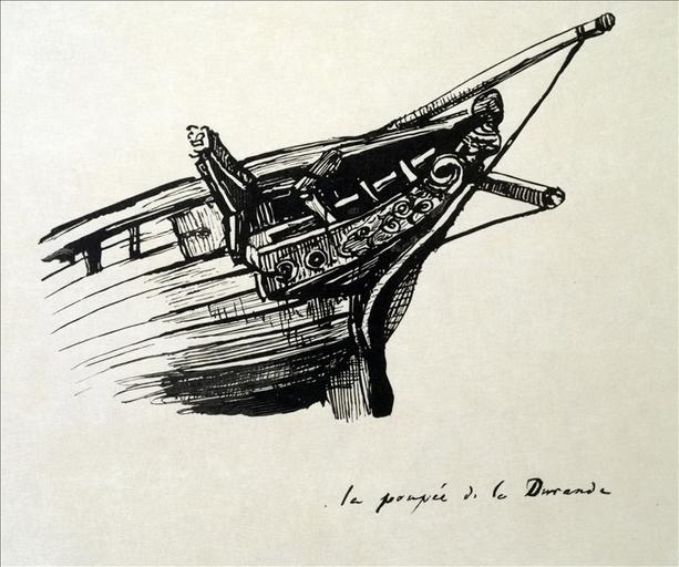 Album de gravures d'après les dessins de Victor Hugo pour les Travailleurs de la mer : La poupée de la Durande (planche 31) - 1882