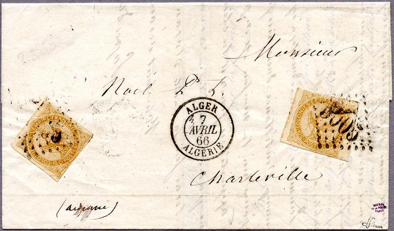 Affranchissement au type Aigle colonies générales