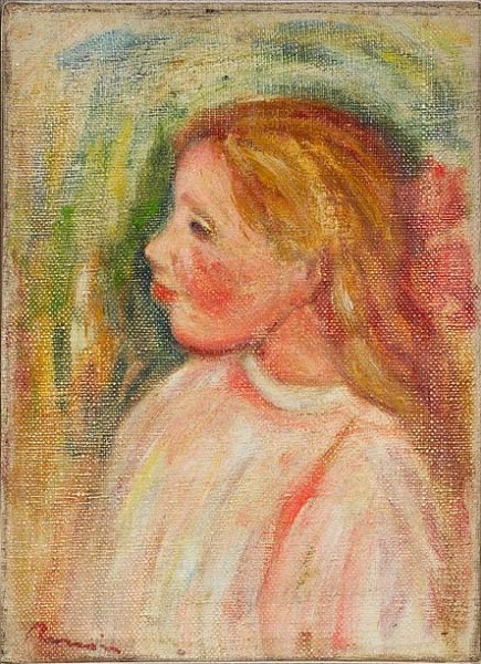 Tête d'enfant ; Portrait de fillette (ancien titre)