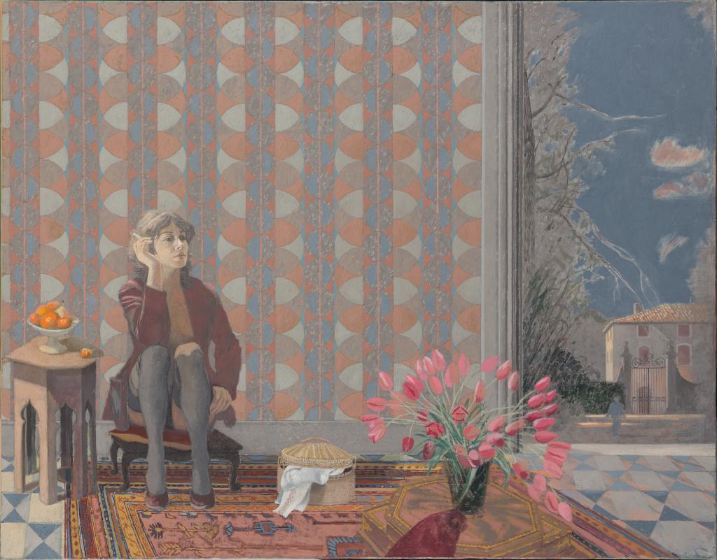 Femme aux cinquante tulipes