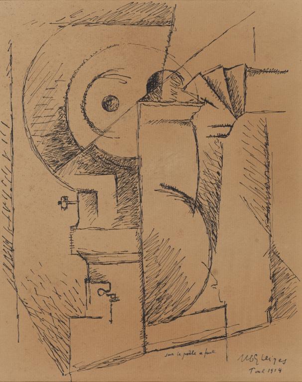 Sur le poêle en fonte