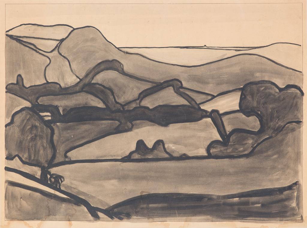 Paysage des Pyrénées ou Paysage ou Bagnères-de-Bigorre