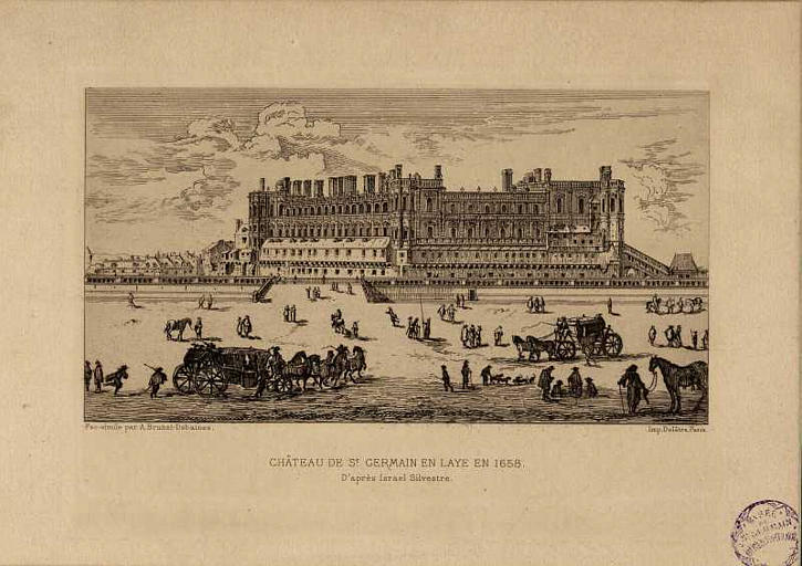 Château de Saint-Germain-en-Laye en 1658