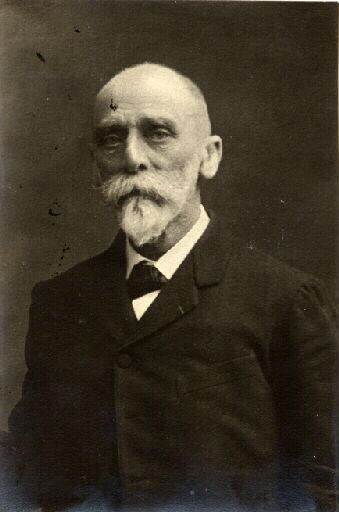 Portrait d'archéologue. Portrait en buste de Max Bonnet (1841-1917)