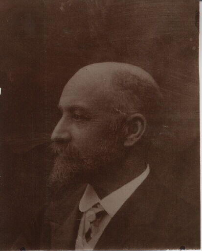 Portrait d'archéologue. Portrait en buste de Théophile Homolle (1848-1925)