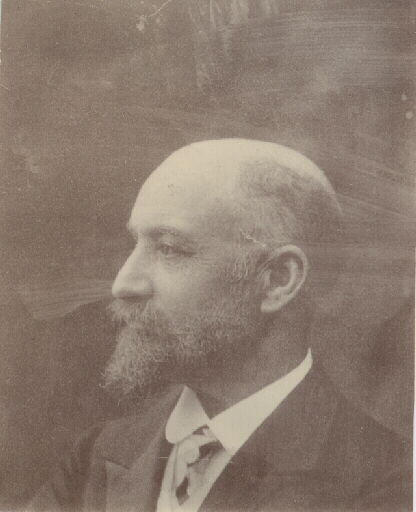 Portrait d'archéologue. Portrait en buste de Théophile Homolle (1848-1925)