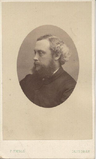 Portrait d'archéologue. Portrait d'Edward Stevens