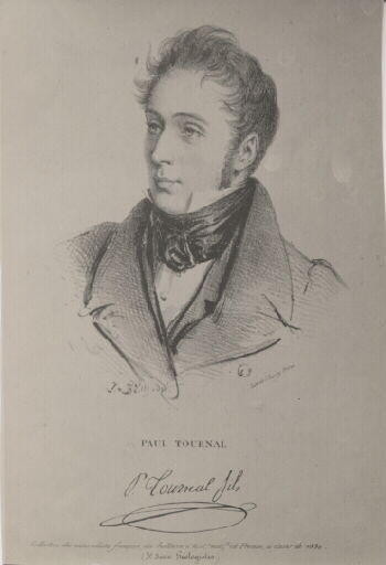 Portrait d'archéologue. Portrait de Paul Tournal (1805-1872)